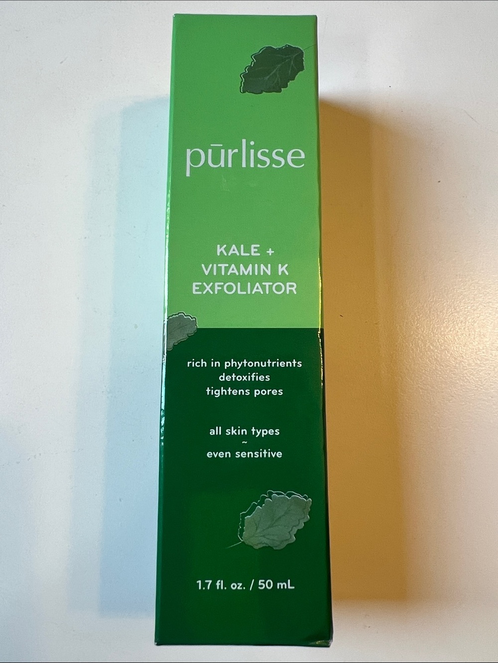 purlisse Kale + Vitamin K Exfoliator — Green